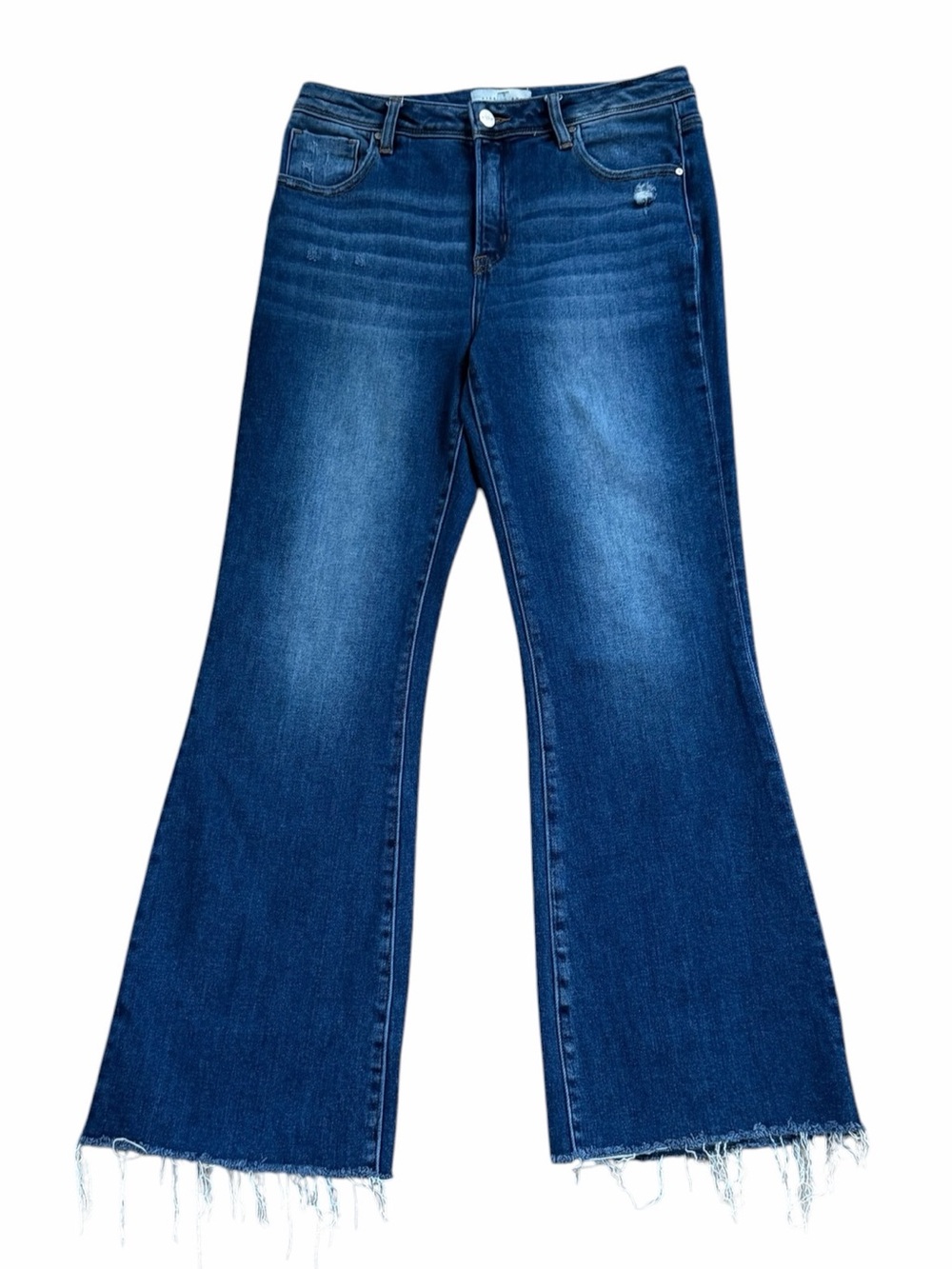 Risen Jeans Distressed High Rise Bootcut Jeans Size 9/29 NWOT